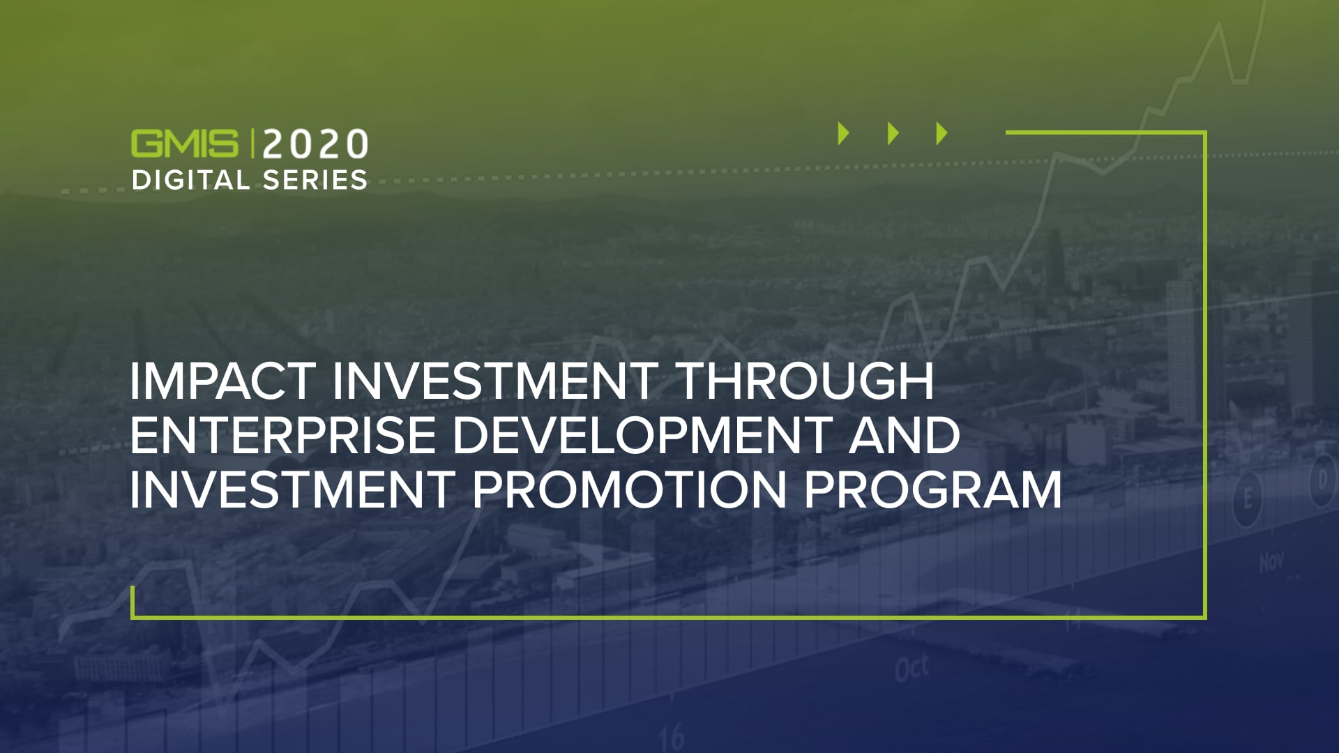 Impact Investment through the Enterprise Development & Investment Promotion Program
